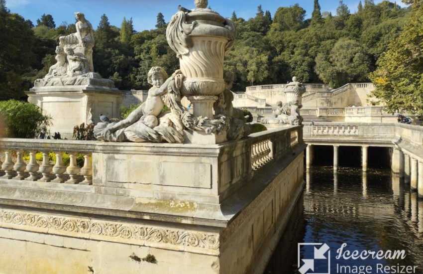 Les jardins de la Fontaine à Nîmes